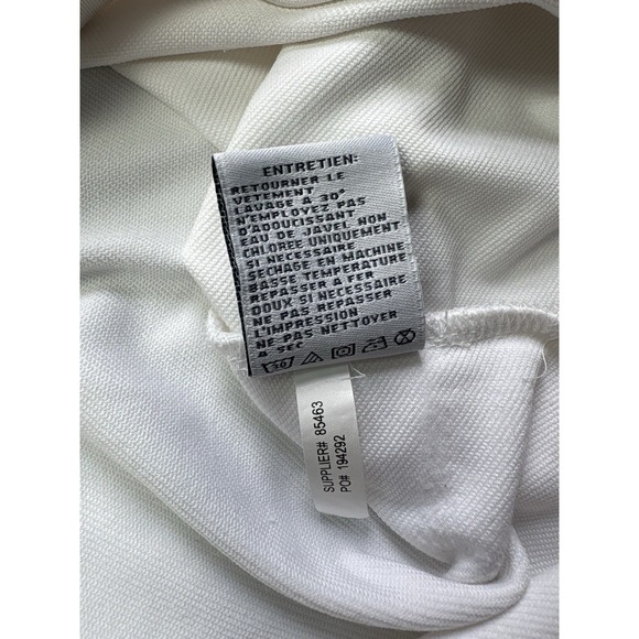 Ralph Lauren Golf Womens Small White Long Sleeve 1/2 Zip Pullover White Solid - Picture 8 of 8